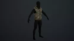 Vest PBR Game Ready Low-poly  3D model