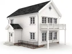 Villa 3D model