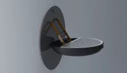 Wall mounted grill Free 3D model