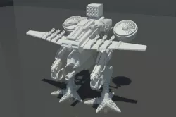 War Bot Free 3D model