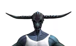 Warrior monster Free low-poly  3D model