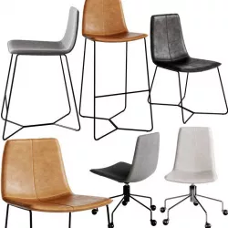 WEST ELM Slope set  3D model