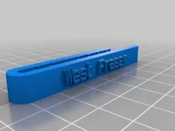 West tie clip