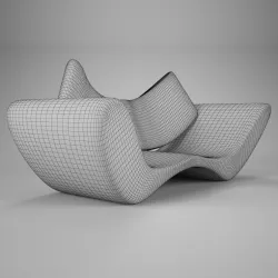 Wire Vray material Free 3D model