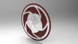 12 Inch Iris Free 3D model