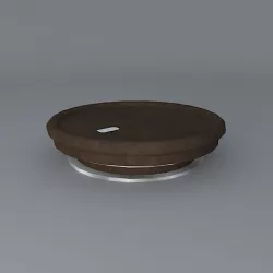 3Ring Ottoman Free 3D model