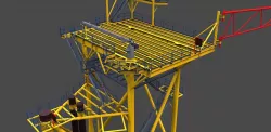 50 lean to platform Free 3D model