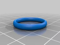 8.75 Custom Wedding Band 9.4