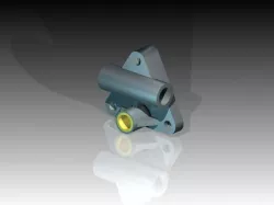 A mechanical component Free 3D model