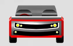 A Muscular Coupe Free 3D model