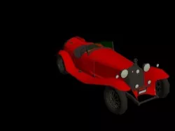 Alfa car Free 3D model