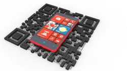 Anti-slip pad for Nokia Lumia Free 3D model