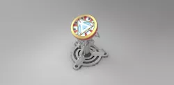 Arc Reactor Mark IV - Iron man Free 3D model