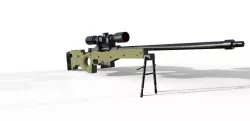 Arctic Warfare Magnum Free 3D model