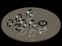 BAR TAPE FINISHING RINGS Free 3D model