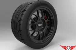 BBS Wheel Free 3D model
