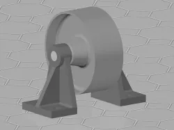 Bell Roller Support Free 3D model