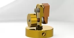 Bijou Model Engine Assembly Free 3D model