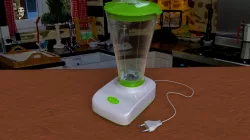 Blender for banana milkshake Free 3D model