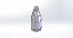 Bottle for mold tutorial Free 3D model