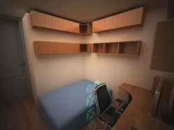 Boys room Free 3D model
