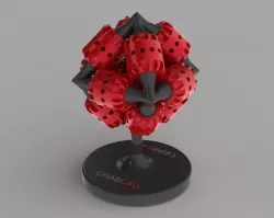 Brain Gear Free 3D model