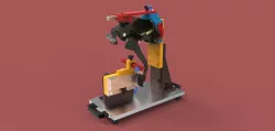 Brakemanual Checking Fixture Free 3D model