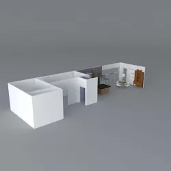 cape kitchen Free 3D model