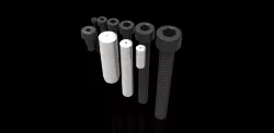 Caphead Bolt and Dowel Set Free 3D model