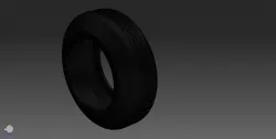 Car Tyre Free 3D model