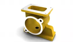Cast Iron Block Free 3D model