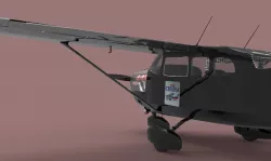 Cessna 206 Free 3D model