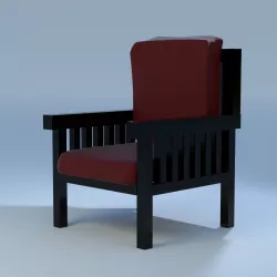 Chair Zona Free 3D model