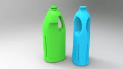 Cleaner Bottle 2L Free 3D model