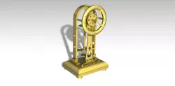 clock Free 3D model