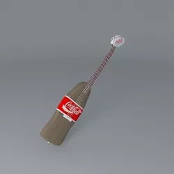 Coca Cola guitar Free 3D model