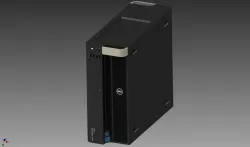 computer tower Free 3D model