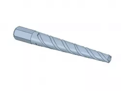 Conical Drill Bit Free 3D model