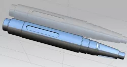 Coupling shaft Free 3D model