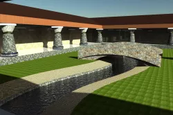CourtYard v1 Free 3D model