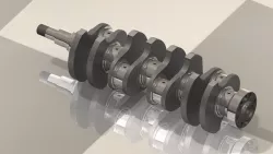 Crankshaft Free 3D model