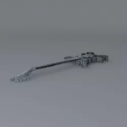 Creepie Crawlie guitar Free 3D model