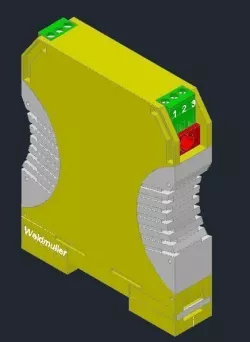Current converter Free 3D model