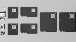 Custom Motherboards form factor idea Free 3D model