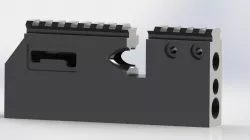 Dawson air rifle receiver Free 3D model