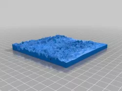DAYZ Chernarus Relief Map