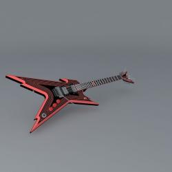 dean razorback guitar 3D Models | Page 1 | STLFinder