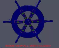 Deck Vent for Saare Yachts 2 Free 3D model