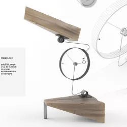 Decor Clock Free 3D model
