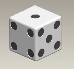 Dice Free 3D model